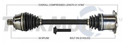 Picture of Audi A8 Left Front CV Shafts 2003-2009 4E0407271N