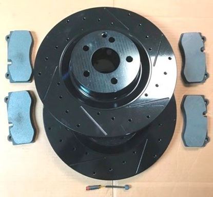 Picture of MERCEDES E350,E400,E550 BRAKE ROTOR SET 423 380