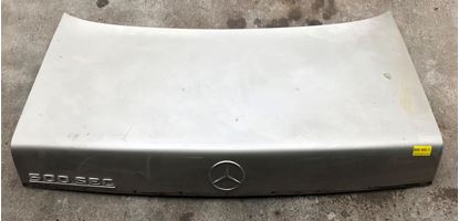 Picture of Mercedes 380se,500sec,560sec trunk lid 1267500875